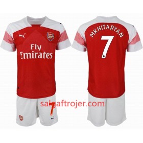 Arsenal Fodboldtrøjer MKHITARYAN 7 Børn Hjemmebanesæt 2018/19 Kort ærmer